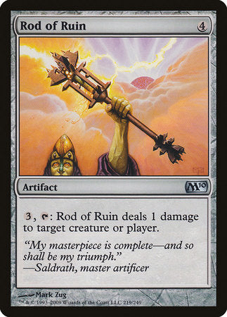 Rod of Ruin [Magic 2010] | Spectrum Games