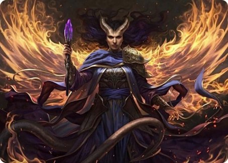 Farideh, Devil's Chosen Art Card [Dungeons & Dragons: Adventures in the Forgotten Realms Art Series] | Spectrum Games