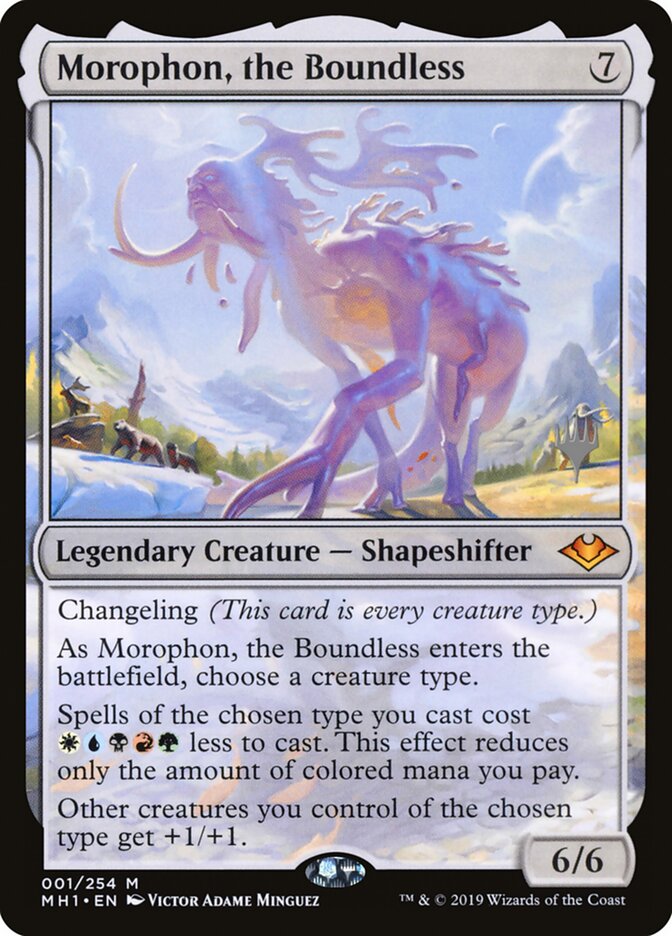 Morophon, the Boundless (Promo Pack) [Modern Horizons Promos] | Spectrum Games