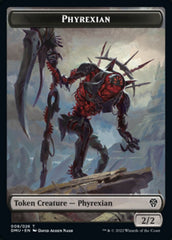 Phyrexian // Zombie Double-sided Token [Dominaria United Tokens] | Spectrum Games