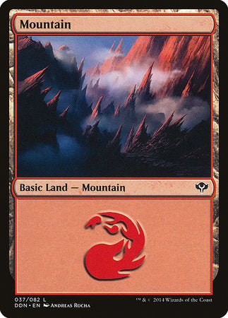 Mountain (37) [Duel Decks: Speed vs. Cunning] | Spectrum Games