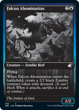 Falcon Abomination [Innistrad: Double Feature] | Spectrum Games