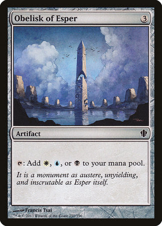 Obelisk of Esper [Commander 2013] | Spectrum Games