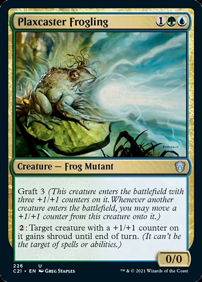 Plaxcaster Frogling [Commander 2021] | Spectrum Games