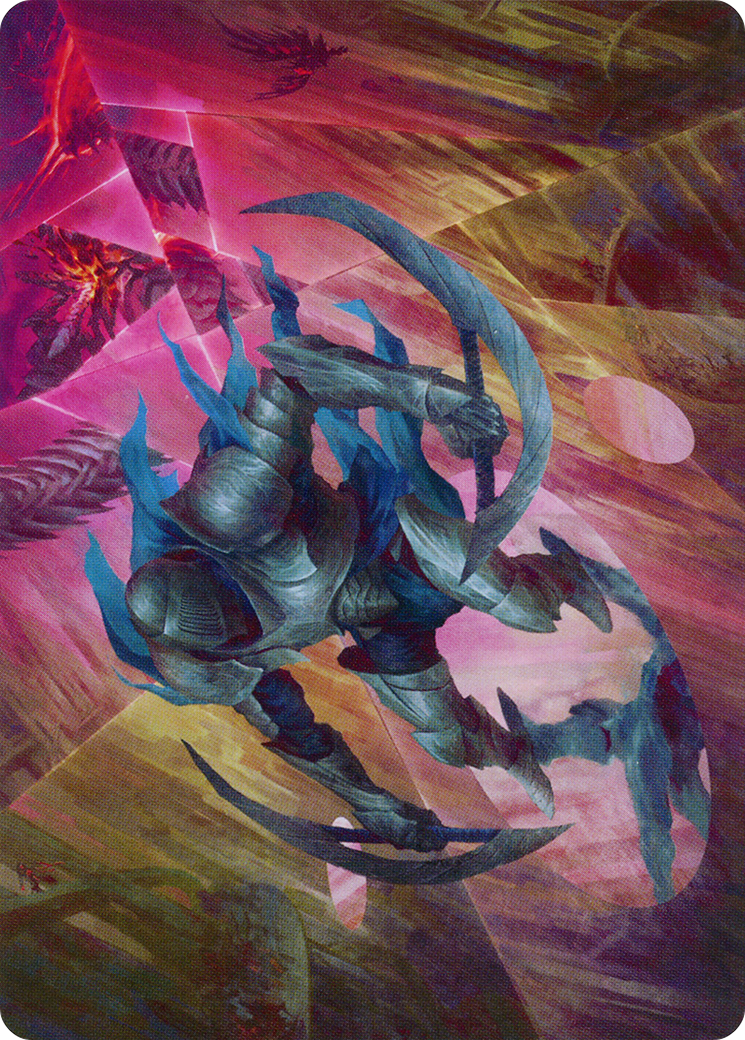 Xerex Strobe-Knight Art Card [March of the Machine Art Series] | Spectrum Games