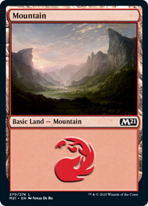 Mountain (270) [Core Set 2021] | Spectrum Games