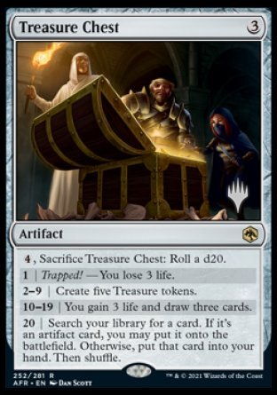 Treasure Chest (Promo Pack) [Dungeons & Dragons: Adventures in the Forgotten Realms Promos] | Spectrum Games