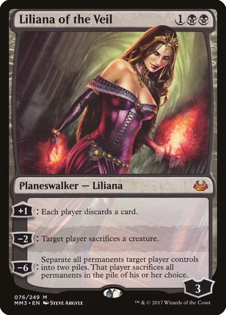 Liliana of the Veil [Modern Masters 2017] | Spectrum Games