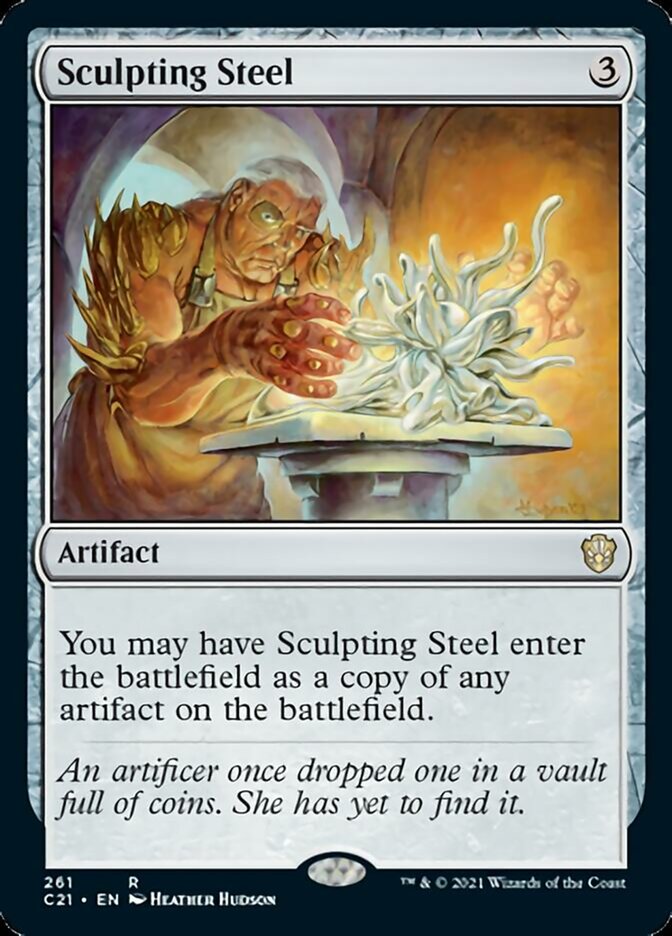 Sculpting Steel [Commander 2021] | Spectrum Games