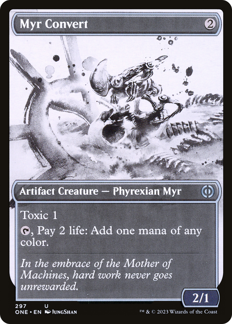 Myr Convert (Showcase Ichor) [Phyrexia: All Will Be One] | Spectrum Games
