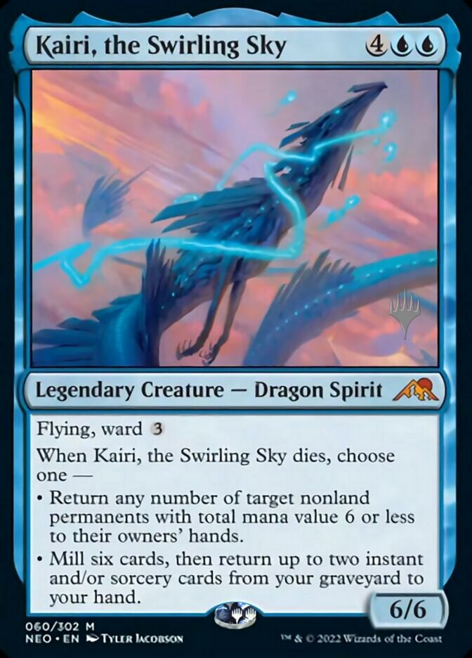 Kairi, the Swirling Sky (Promo Pack) [Kamigawa: Neon Dynasty Promos] | Spectrum Games