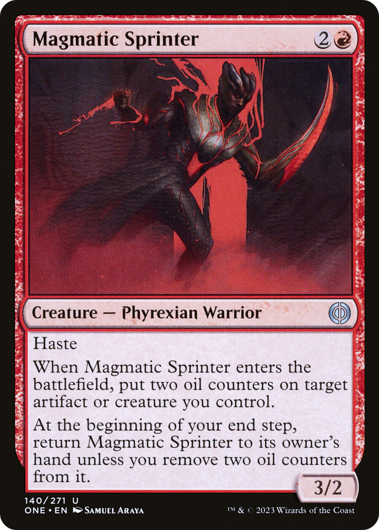 Magmatic Sprinter [Phyrexia: All Will Be One] | Spectrum Games
