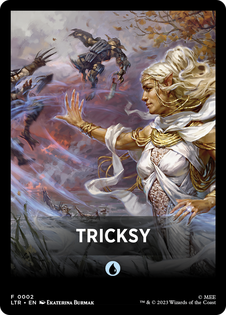 Tricksy Theme Card [The Lord of the Rings: Tales of Middle-Earth Tokens] | Spectrum Games