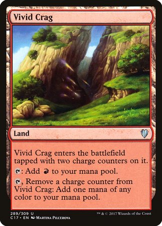 Vivid Crag [Commander 2017] | Spectrum Games