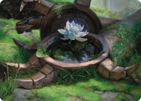 Timeless Lotus Art Card [Dominaria United Art Series] | Spectrum Games