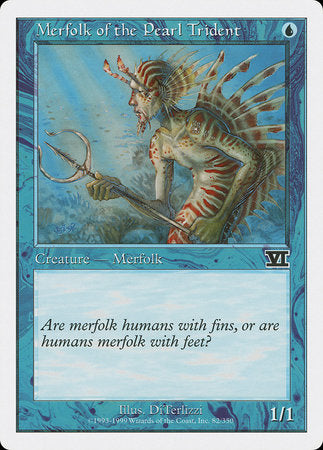 Merfolk of the Pearl Trident [Classic Sixth Edition] | Spectrum Games