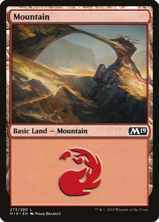 Mountain (273) [Core Set 2019] | Spectrum Games