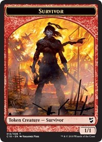 Survivor // Myr (023) Double-sided Token [Commander 2018 Tokens] | Spectrum Games