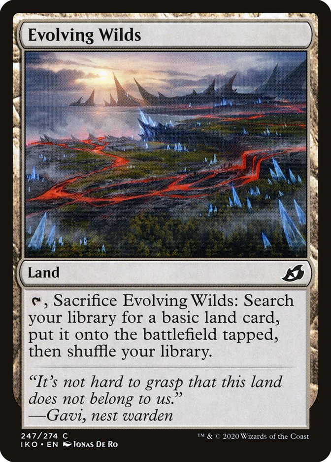 Evolving Wilds [Ikoria: Lair of Behemoths] | Spectrum Games