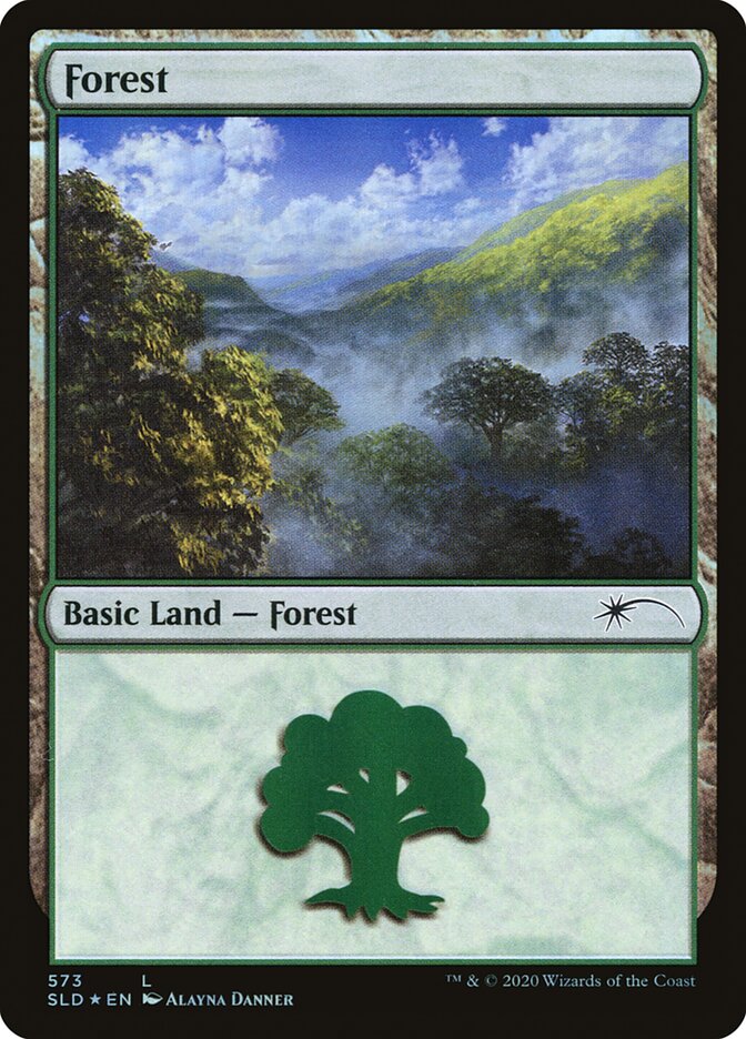 Forest (Lands) (573) [Secret Lair Drop Promos] | Spectrum Games