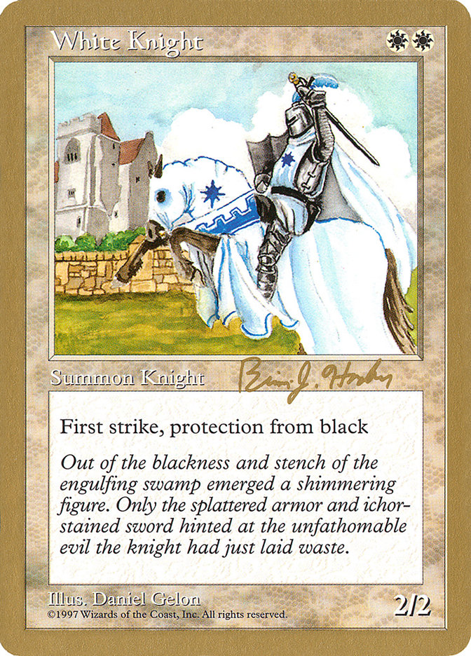 White Knight (Brian Hacker) [World Championship Decks 1998] | Spectrum Games