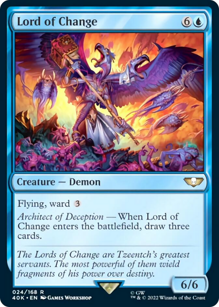 Lord of Change (Surge Foil) [Universes Beyond: Warhammer 40,000] | Spectrum Games