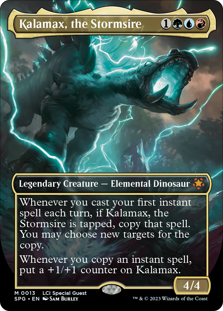 Kalamax, the Stormsire (Borderless) [The Lost Caverns of Ixalan Special Guests] | Spectrum Games