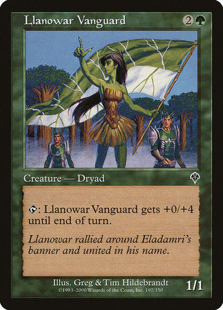 Llanowar Vanguard [Invasion] | Spectrum Games
