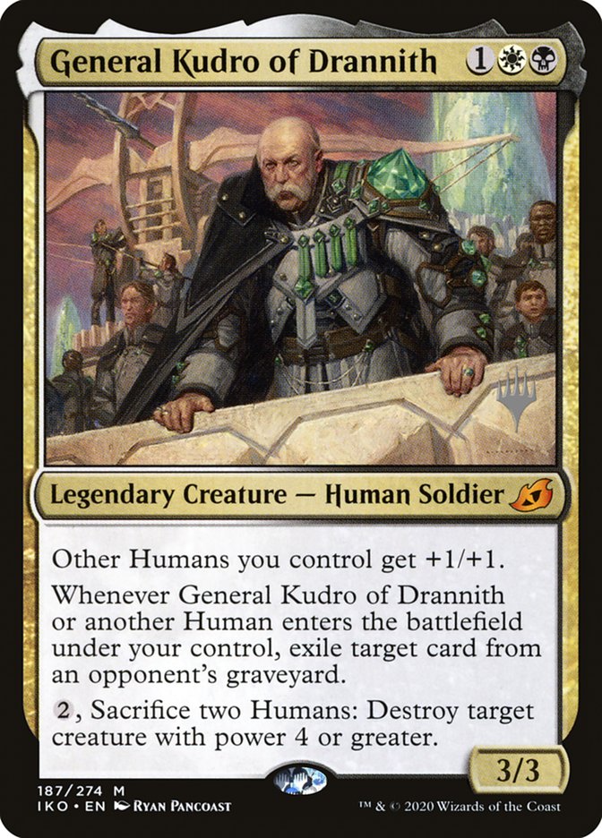 General Kudro of Drannith (Promo Pack) [Ikoria: Lair of Behemoths Promos] | Spectrum Games