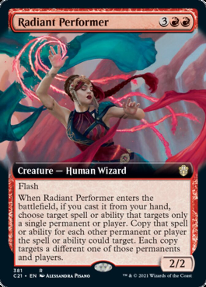 Radiant Performer (Extended) [Commander 2021] | Spectrum Games