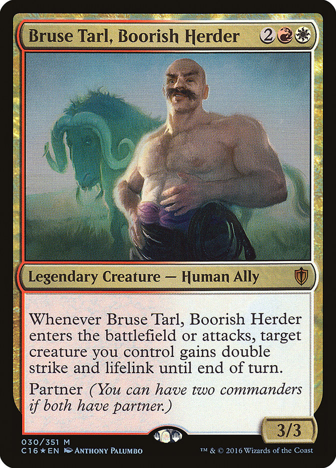 Bruse Tarl, Boorish Herder [Commander 2016] | Spectrum Games