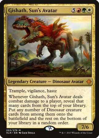 Gishath, Sun's Avatar [Ixalan] | Spectrum Games