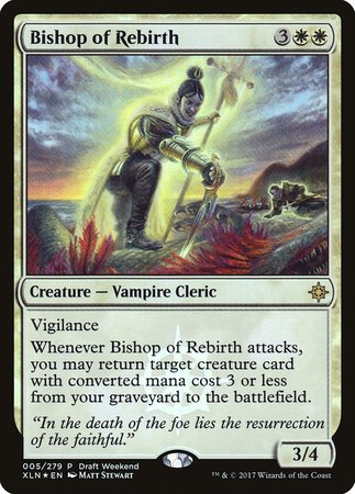 Bishop of Rebirth [Ixalan Promos] | Spectrum Games