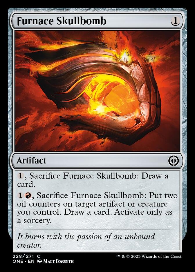 Furnace Skullbomb [Phyrexia: All Will Be One] | Spectrum Games