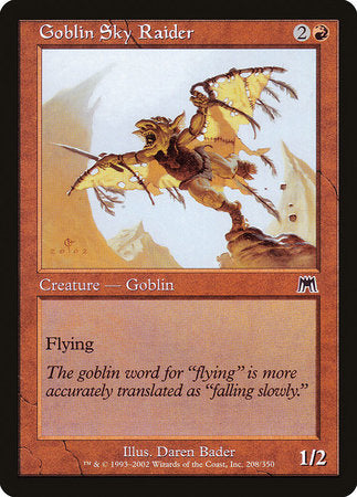 Goblin Sky Raider [Onslaught] | Spectrum Games