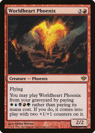 Worldheart Phoenix [Conflux] | Spectrum Games