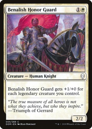Benalish Honor Guard [Dominaria] | Spectrum Games