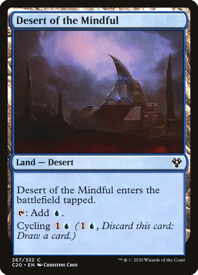 Desert of the Mindful [Commander 2020] | Spectrum Games