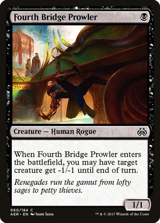 Fourth Bridge Prowler [Aether Revolt] | Spectrum Games
