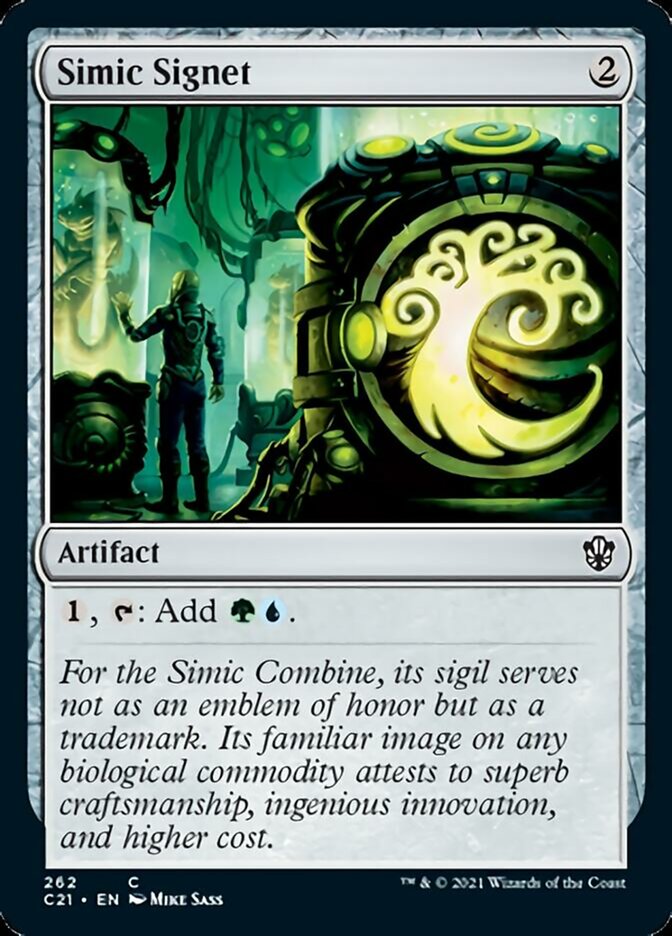 Simic Signet [Commander 2021] | Spectrum Games