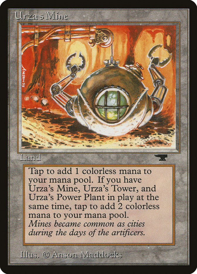 Urza's Mine (Orange Background) [Antiquities] | Spectrum Games