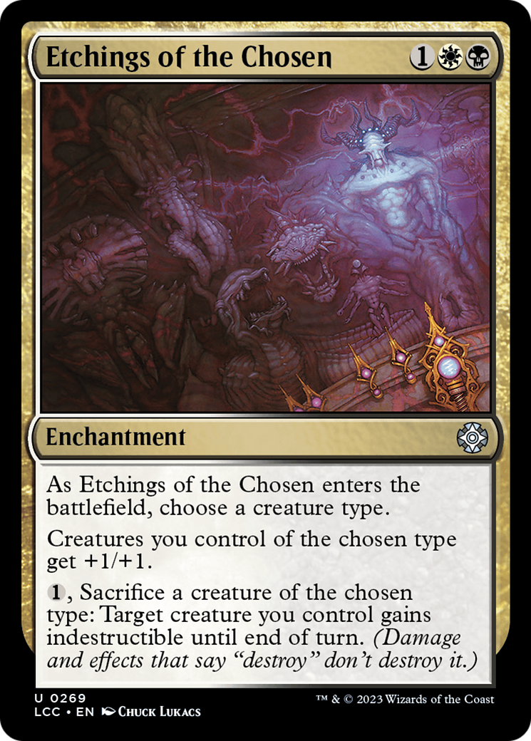 Etchings of the Chosen [The Lost Caverns of Ixalan Commander] | Spectrum Games