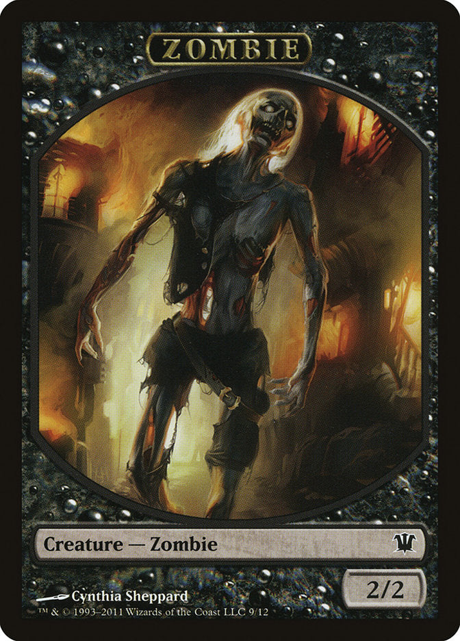 Zombie (9/12) [Innistrad Tokens] | Spectrum Games