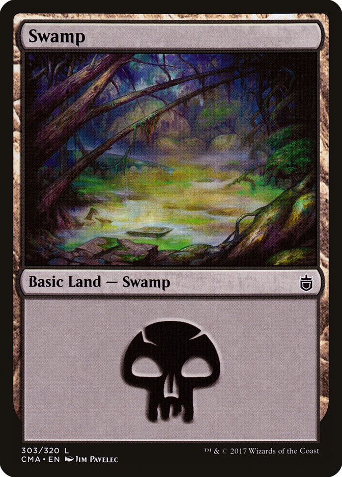 Swamp (303) [Commander Anthology] | Spectrum Games