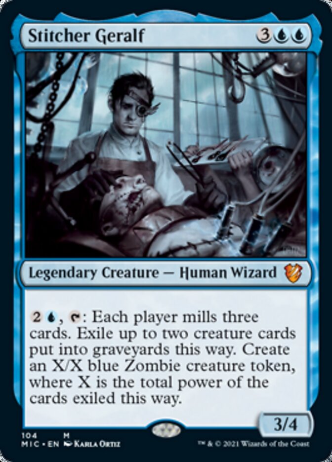 Stitcher Geralf [Innistrad: Midnight Hunt Commander] | Spectrum Games