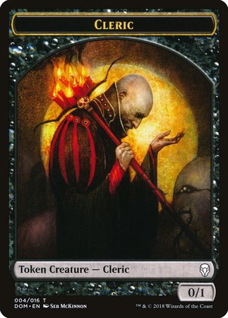 Cleric Token [Dominaria Tokens] | Spectrum Games