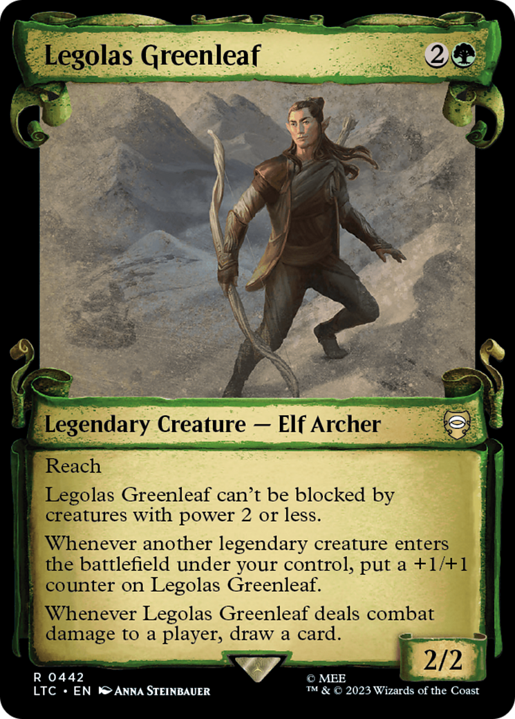 Legolas Greenleaf [The Lord of the Rings: Tales of Middle-Earth Commander Showcase Scrolls] | Spectrum Games