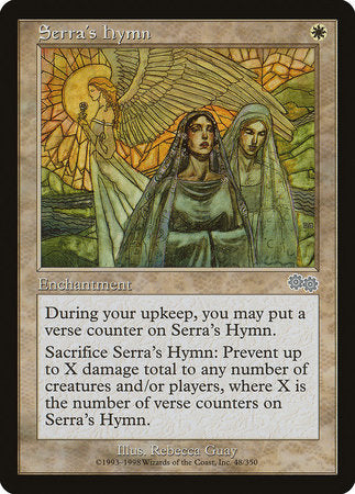 Serra's Hymn [Urza's Saga] | Spectrum Games