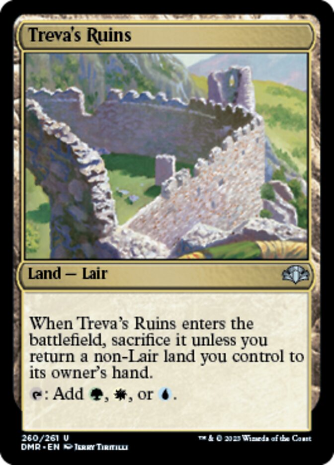 Treva's Ruins [Dominaria Remastered] | Spectrum Games
