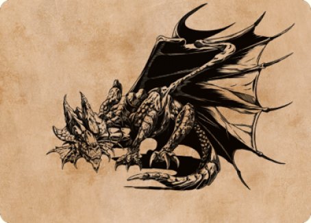 Ancient Copper Dragon Art Card (52) [Commander Legends: Battle for Baldur's Gate Art Series] | Spectrum Games